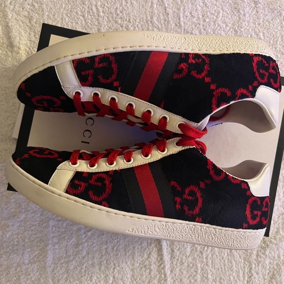 GUCCI VELVET GG SPONGE SIZE G 39 / US 9 WOMEN’S… EXCELLENT CONDITION. - Picture 4 of 15